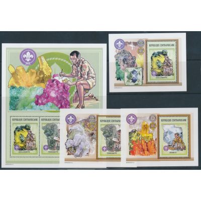 Zentralafrika, Mi 2880-2 + Blocks