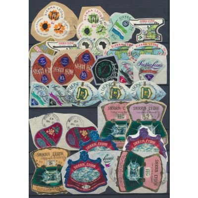 Sierra Leone, Lot gestempelt