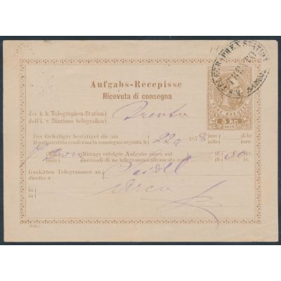 Telegramm-Aufgabeschein