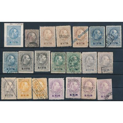 Lot Telegraphenmarken