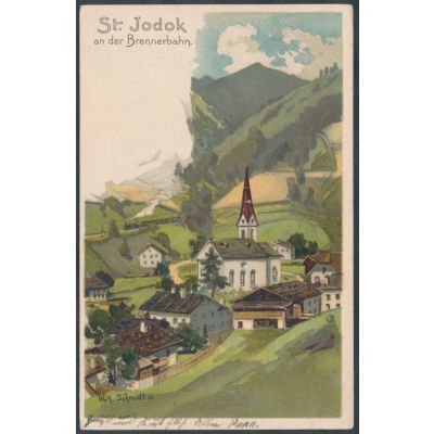 St. Jodok, Künstlerkarte