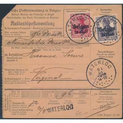 Auslands-Postanweisung