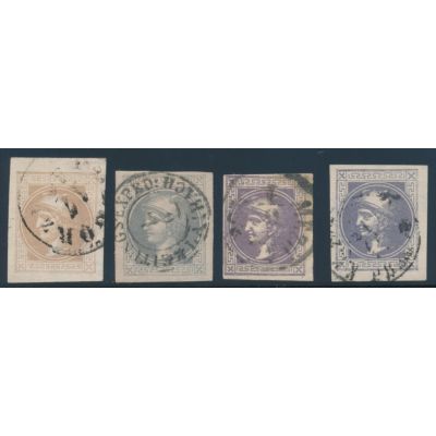 4 Farben grober Druck