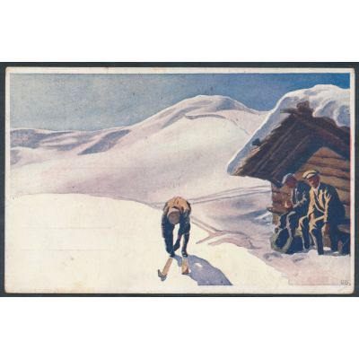 Künstlerkarte O. Barth