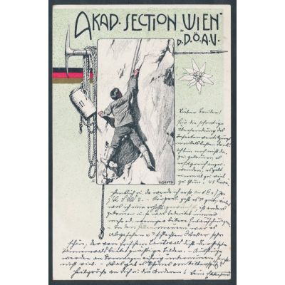 Künstlerkarte O. Barth