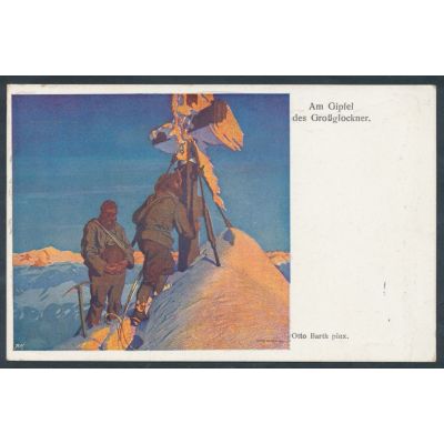 Künstlerkarte O. Barth