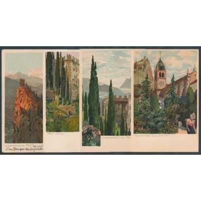 Arco, 4 Künstlerkarten