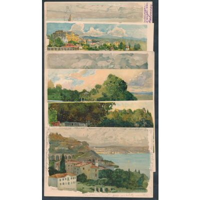 Küstenland, 6 Künstlerkarten