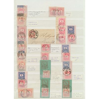 Lot Ungarn Stempel