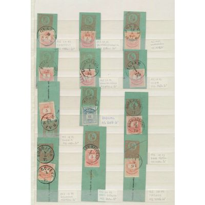 Lot Ungarn Stempel