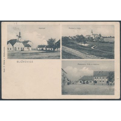 Blizkovice, Bahnpost