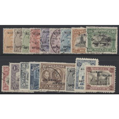 Rheinland, Mi 1-17