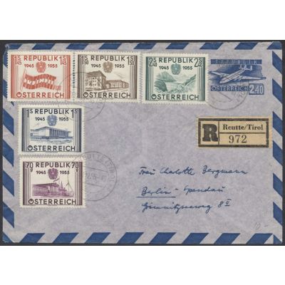 Luftpost-Umschlag