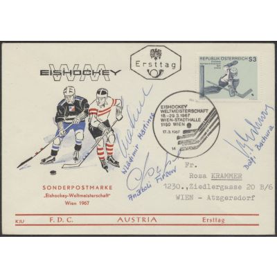 Eishockey Autographen
