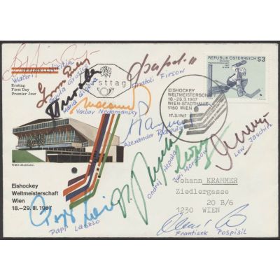 Eishockey Autographen