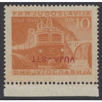 Mi 34 kopfst. Aufdruck