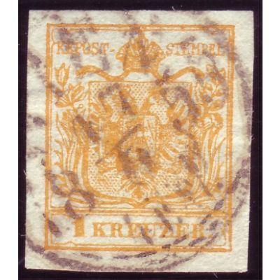 1 Kreuzer kadmiumgelb