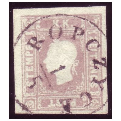 Zeitungsmarke, lila