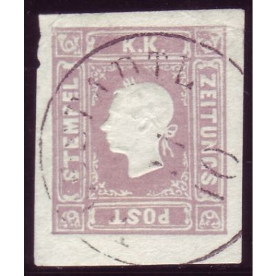 Zeitungsmarke, lila