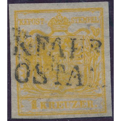1 Kreuzer kadmiumgelb