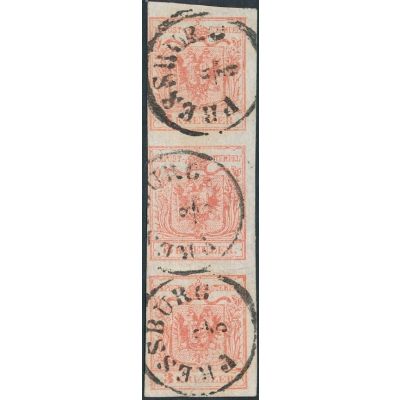 3 Kreuzer karminrosa