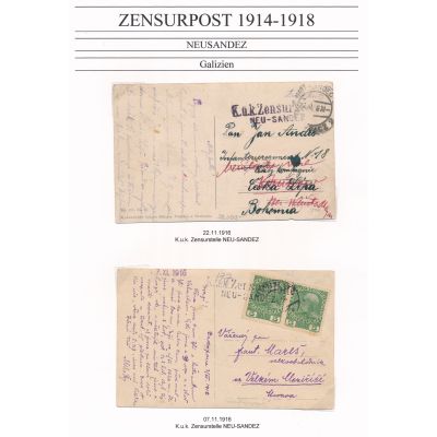 Zensurpost Galizien