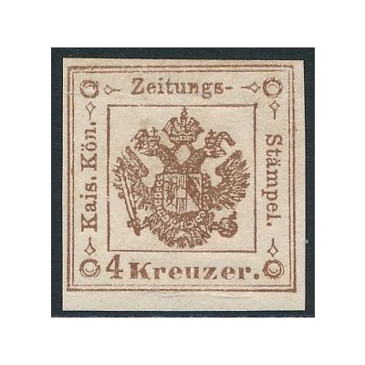 4 Kreuzer dunkelbraun