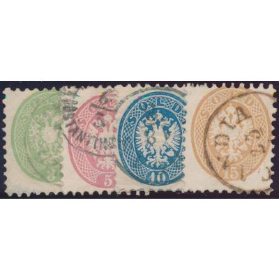 vier Werte 1864