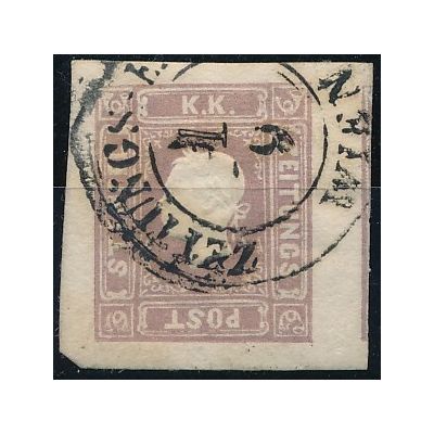 Zeitungsmarke, dunkellila