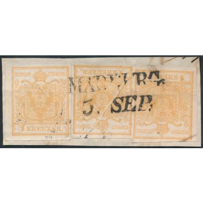 1 Kreuzer hellbraunorange