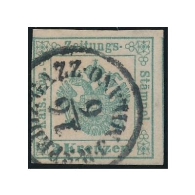3 Kreuzer blaugrün