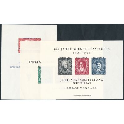 3 Neudruckblöcke