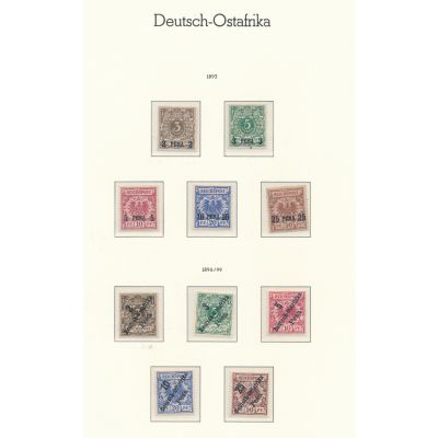 Sammlung Dt. Ostafrika