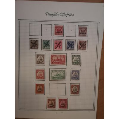 Sammlung Dt. Ostafrika