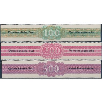 Los 540, Verrechnungsmarken postfrisch