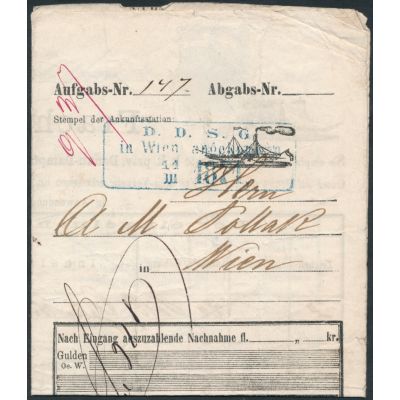DDSG Frachtbrief