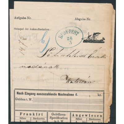 DDSG Frachtbrief