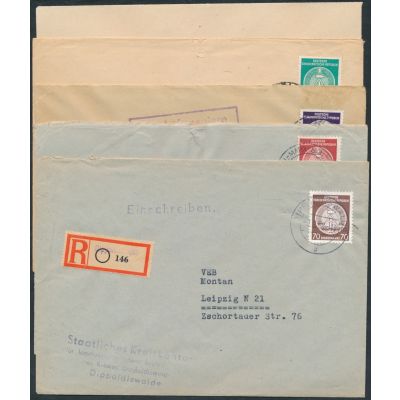 6 Einzelfrankaturen ex 18-27