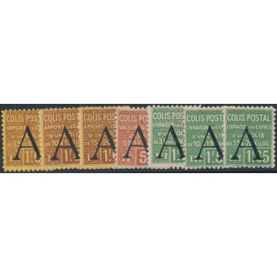 Postpaket, Mi 63-69