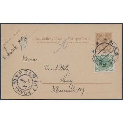 Los 573, Rohrpost Prag 1908