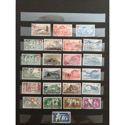 Schweiz Pro Patria 1945-1950