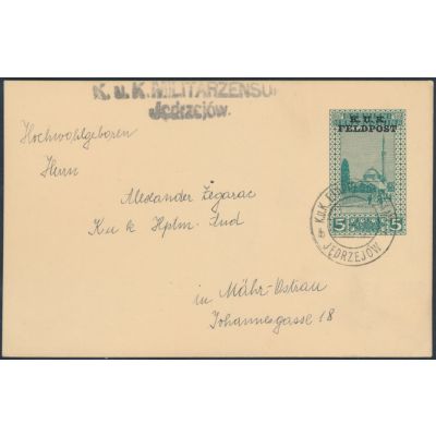 Etappenpostamt Jedrzejow in Polen