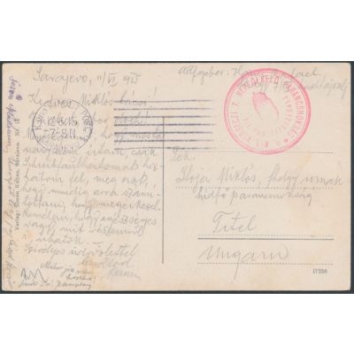 5 Feldpostbelege Bosnien H.