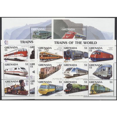 Grenada, Mi 2978-95, Bl. 401-2