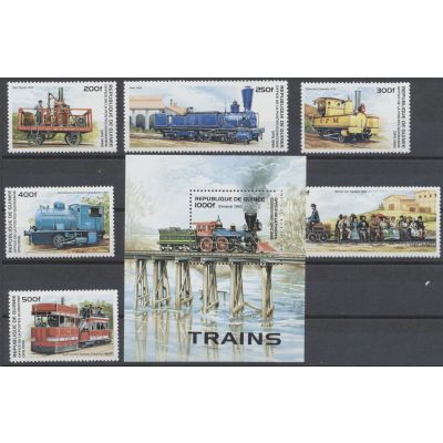 Guinea, Mi 1579-84, Bl. 501