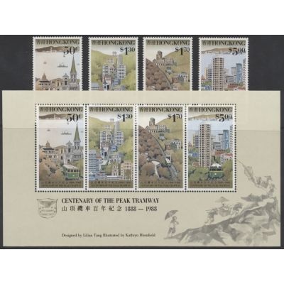 Hongkong, Mi 544-7, Bl. 10