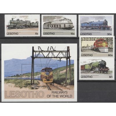 Lesotho, Mi 484-8, Bl. 23