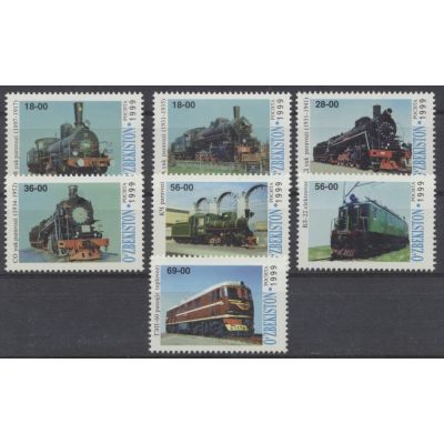 Usbekistan, Mi 186-192