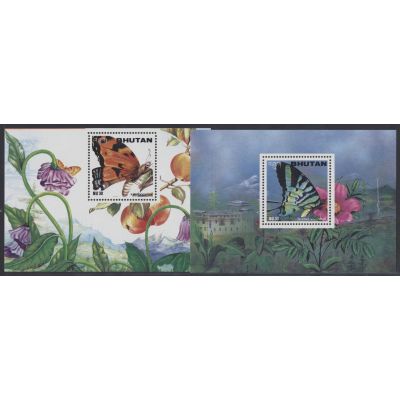 Bhutan, Mi Block 357-358