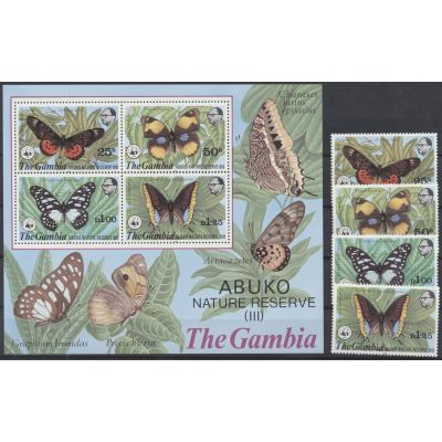 Gambia, Mi 402-5, Bl. 5